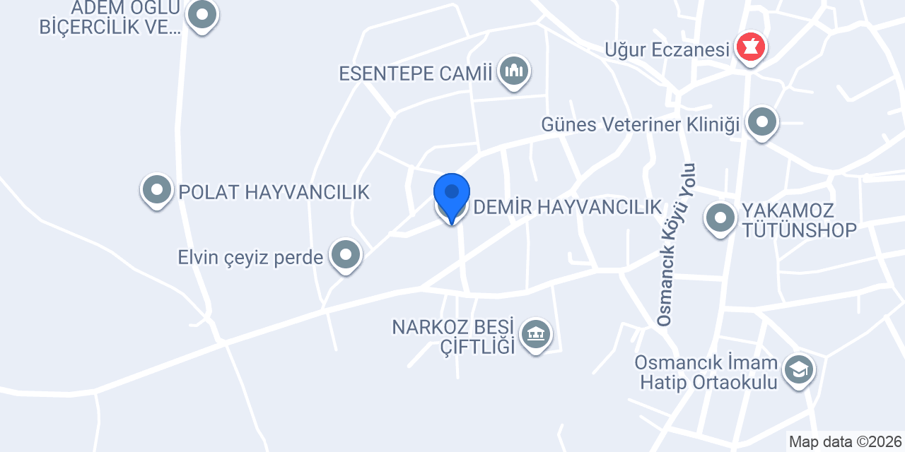 DEMİR HAYVANCILIK konumu