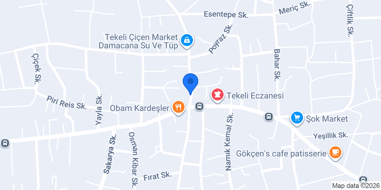 Yesil Ticaret konumu