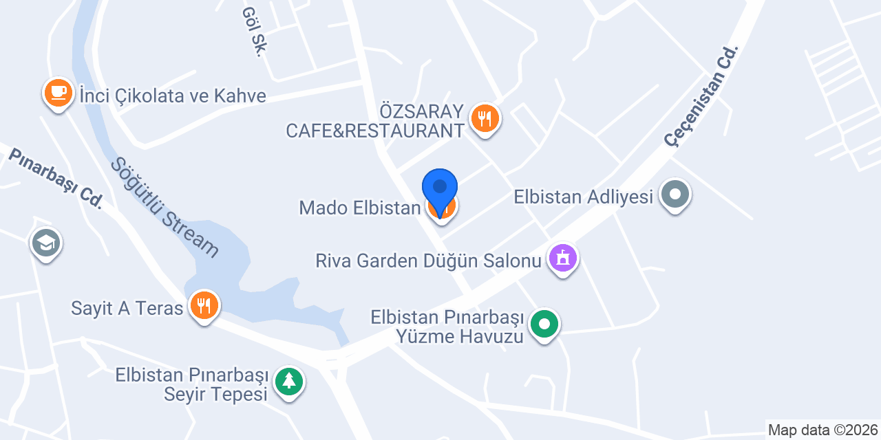Babil Garden cafe konumu