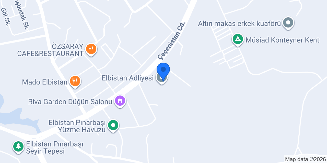Avukat Özcan ERDEN konumu