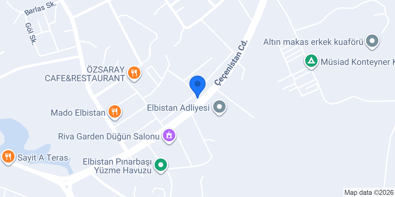 NETCITY A.Ş. - ELBİSTAN konumu