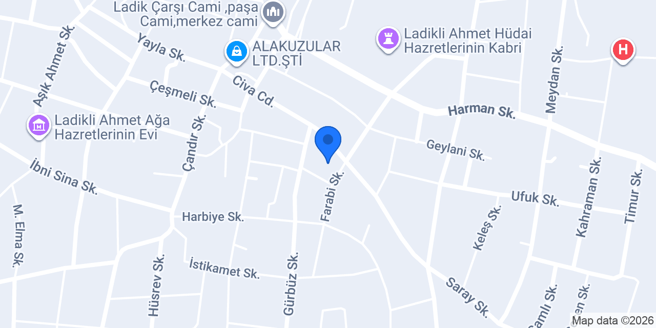 Eser Mobilya konumu