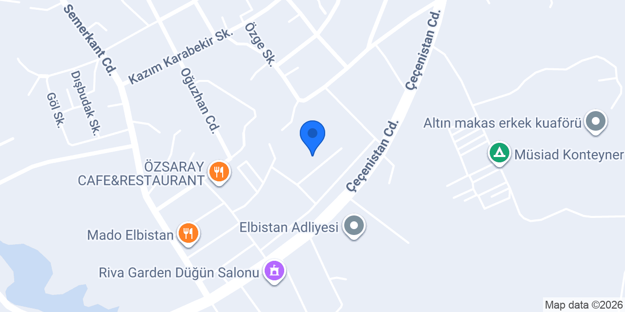 Avukat MEHMED FARUK ÇETİN konumu