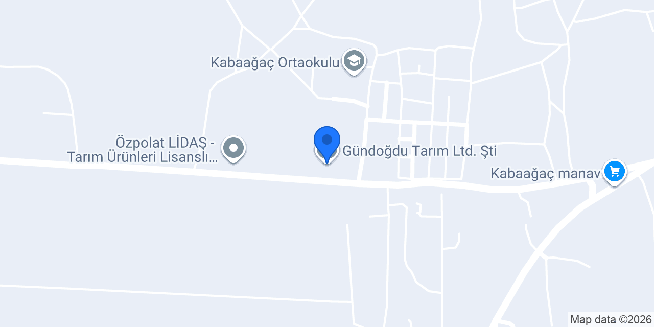 Gündoğdu Tarım Ltd. Şti konumu