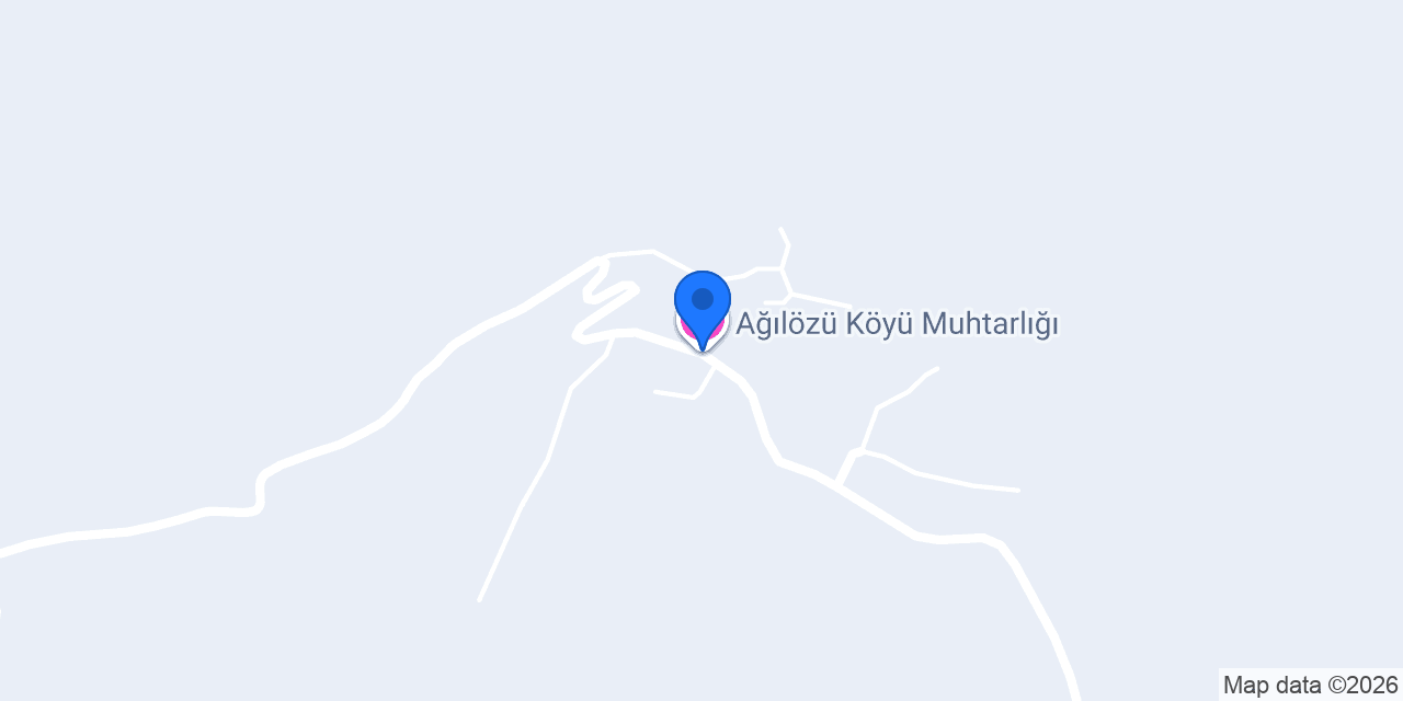 Ağılözü Köyü Muhtarlığı konumu