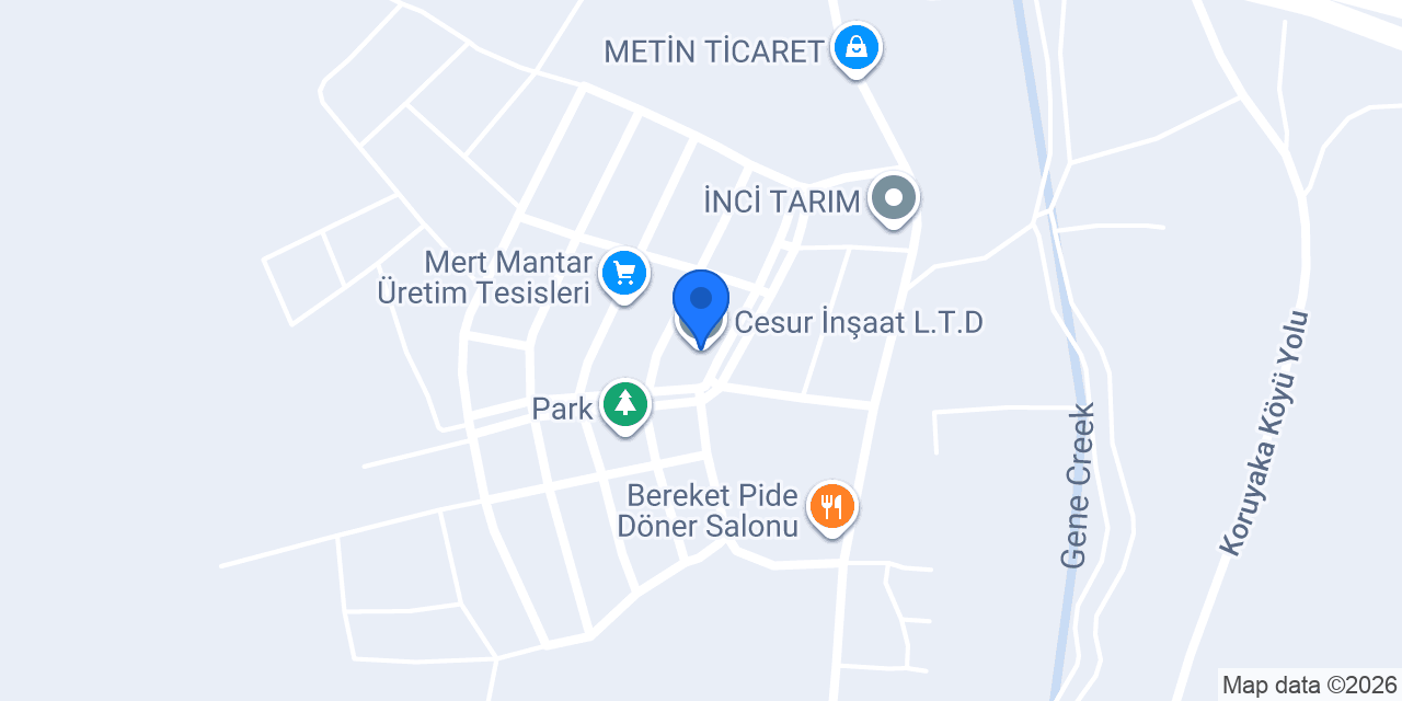 Cesur İnşaat L.T.D konumu