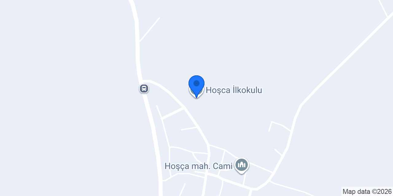 Hoşca İlkokulu konumu