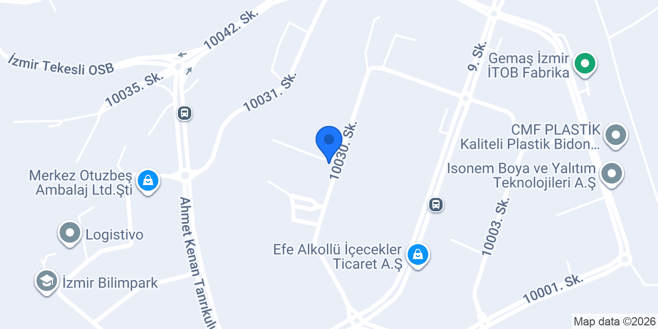 Rigel Alüminyum konumu