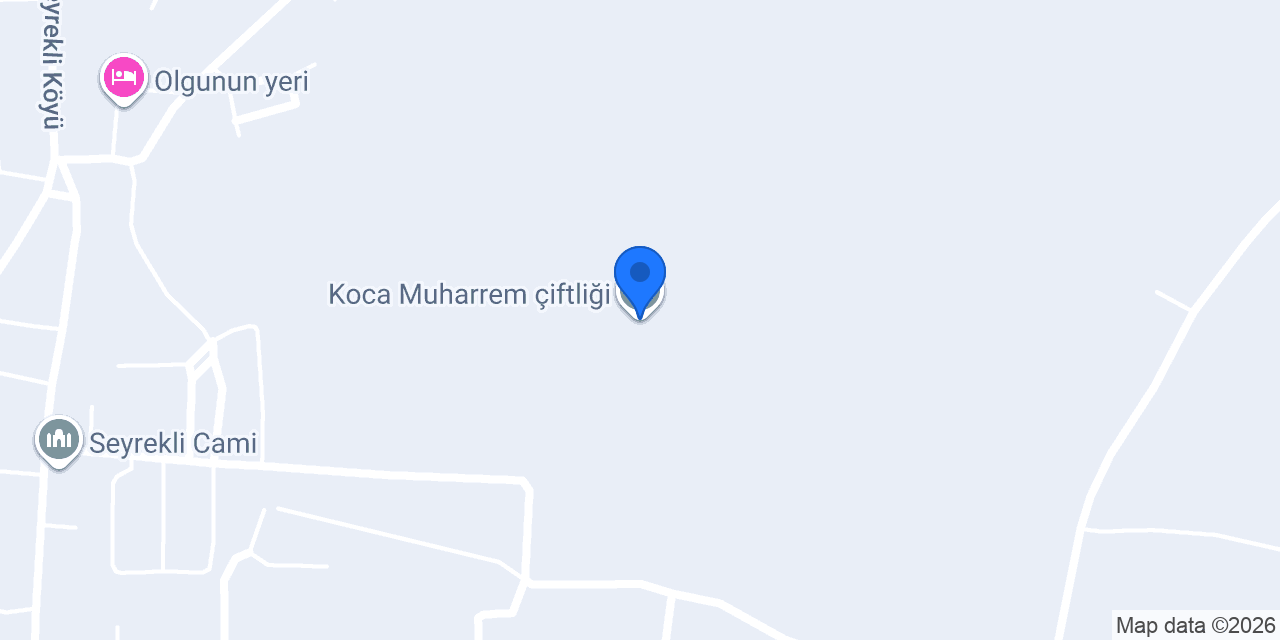 Koca Muharrem çiftliği konumu