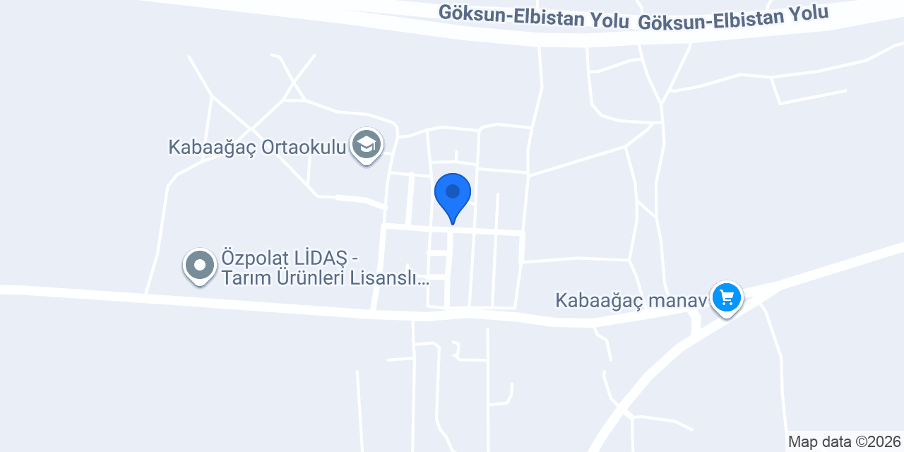 Kabaağaç Köyü Muhtarlığı konumu
