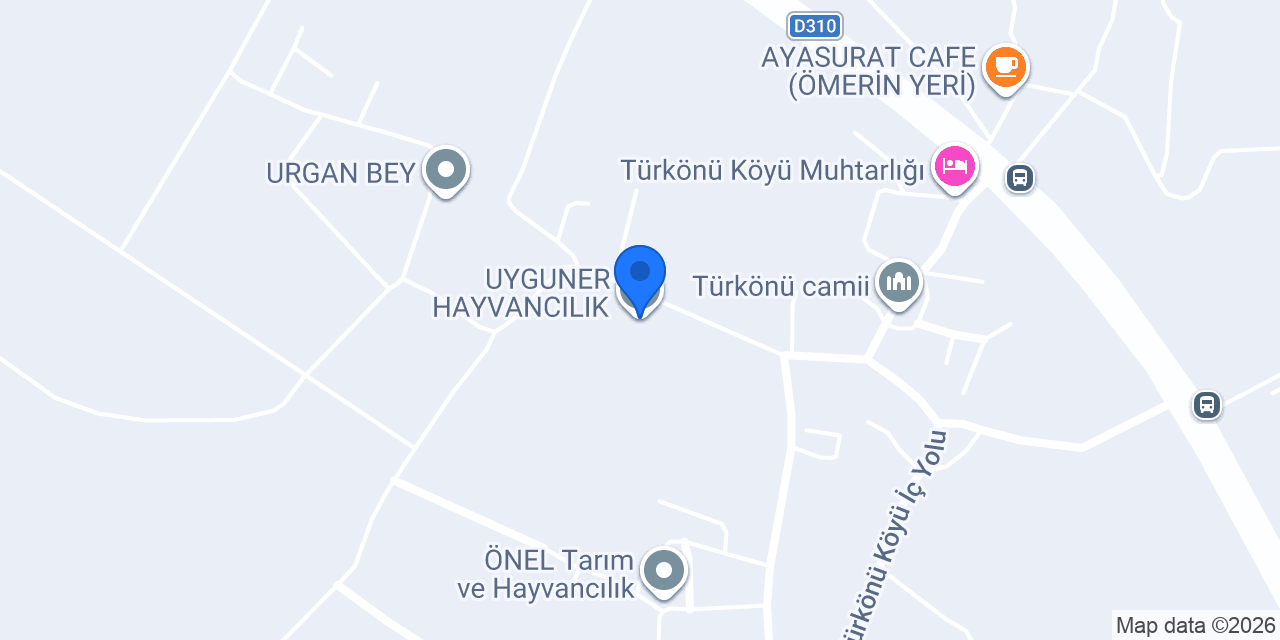 UYGUNER HAYVANCILIK konumu