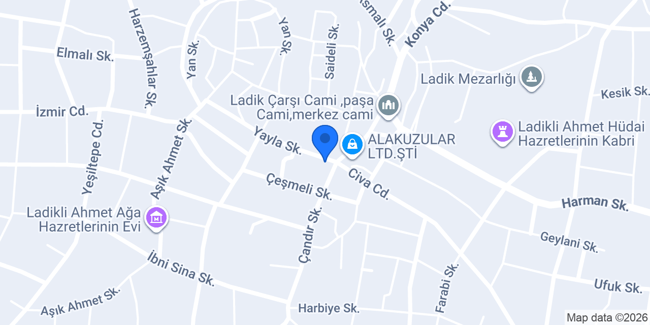 Uçar market konumu