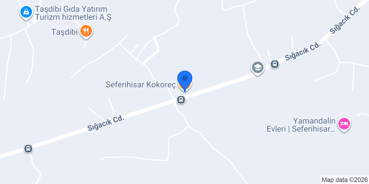 Seferihisar Kokoreç konumu