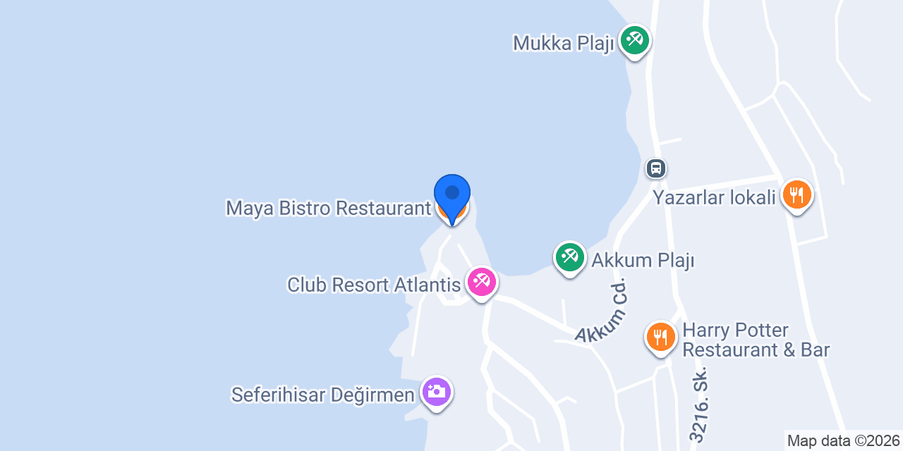 Maya Bistro Restaurant konumu