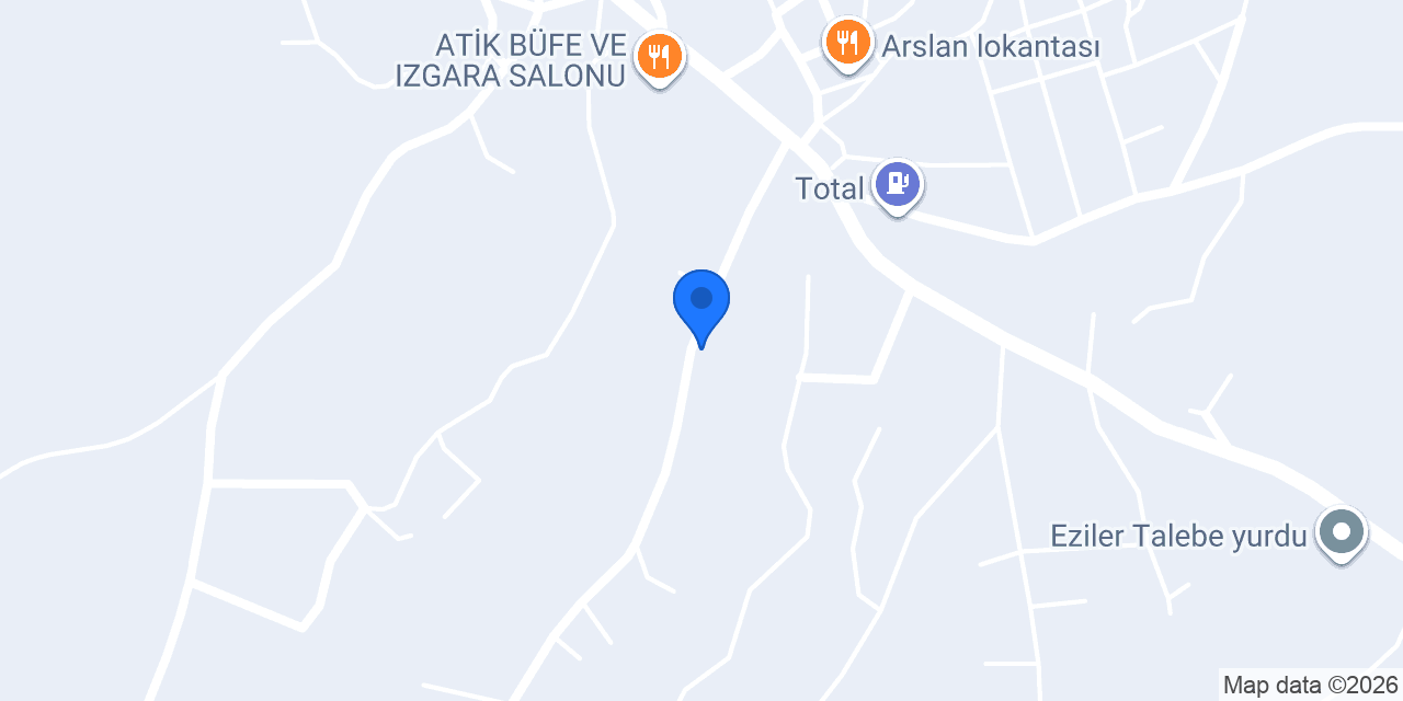 Eziler Belediyesi konumu
