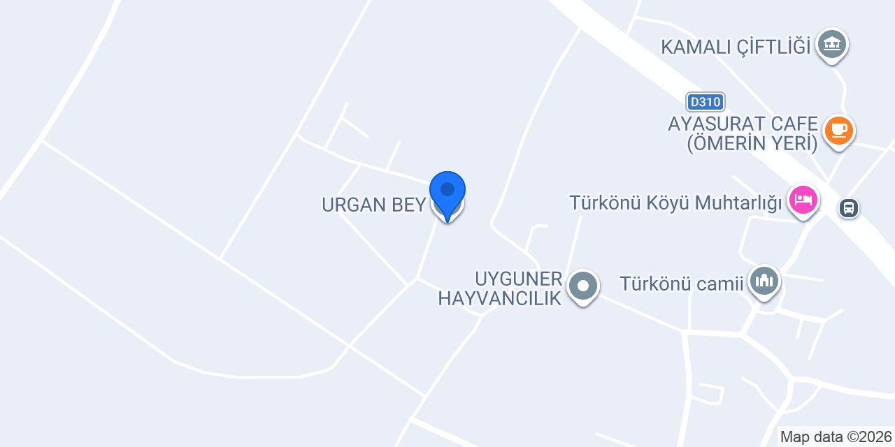 URGAN BEY konumu