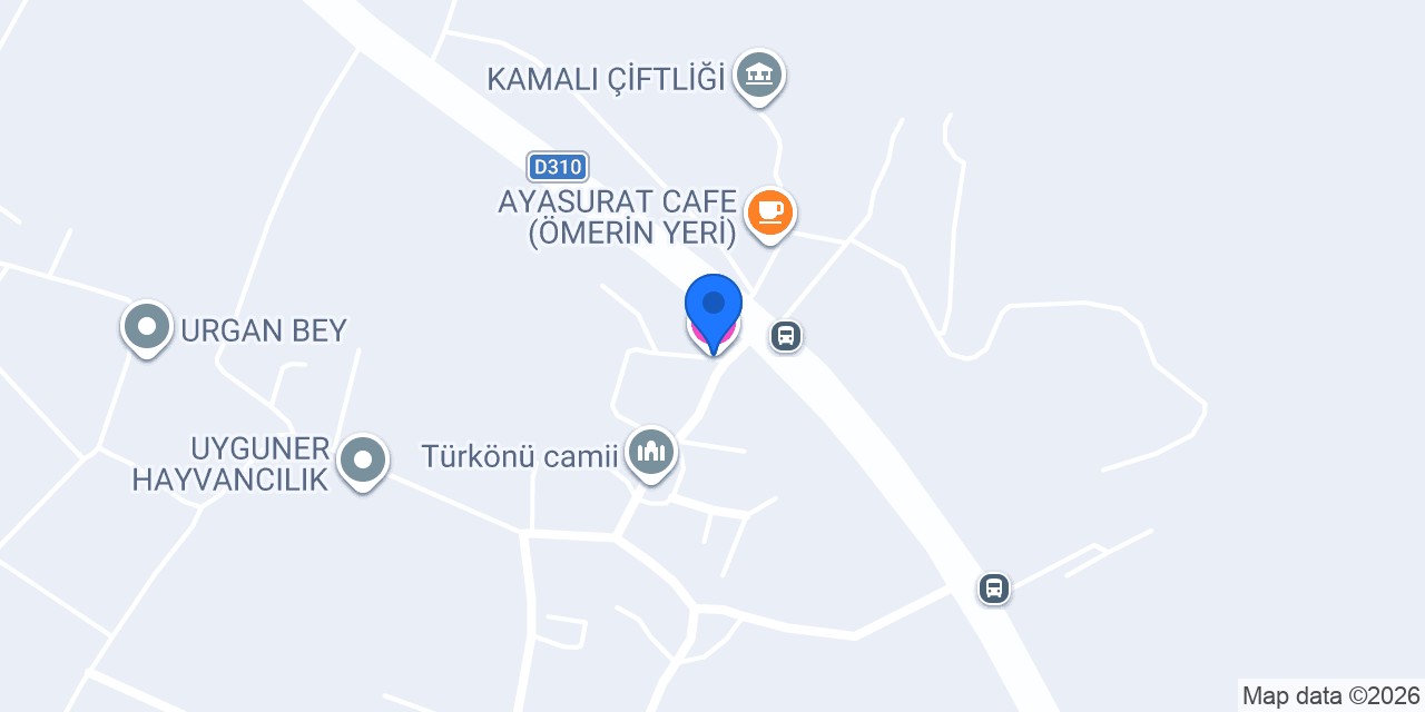 Türkönü Köyü Muhtarlığı konumu