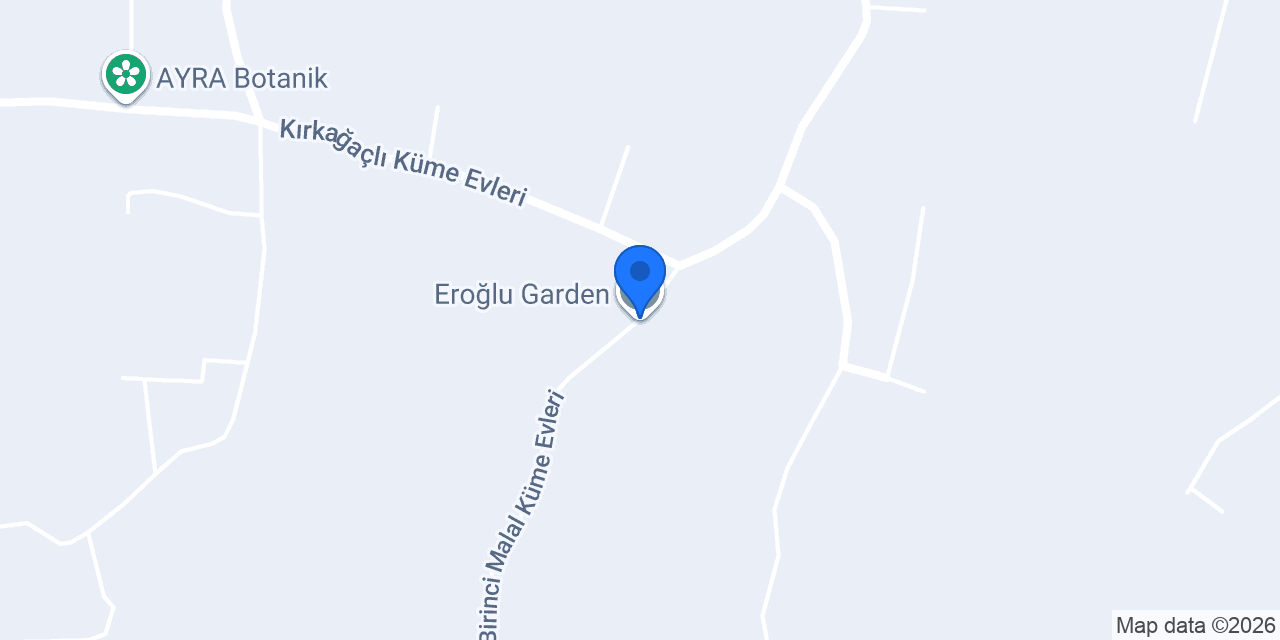 Eroğlu Garden konumu