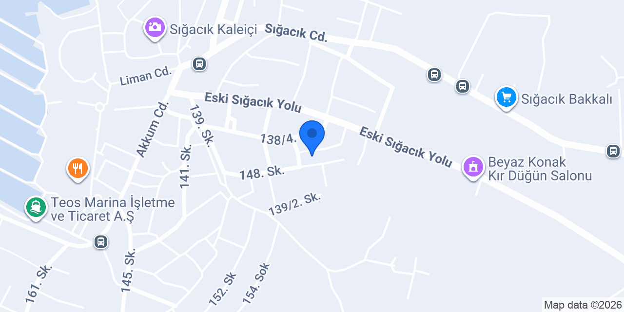 Hisar Evleri konumu