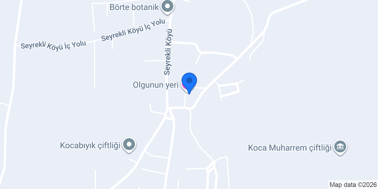 Kocabıyık çiftliği konumu