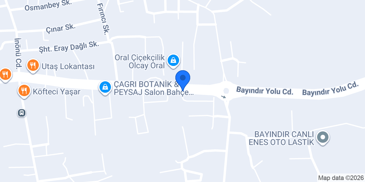 Uğurlu Çiçekçilik konumu
