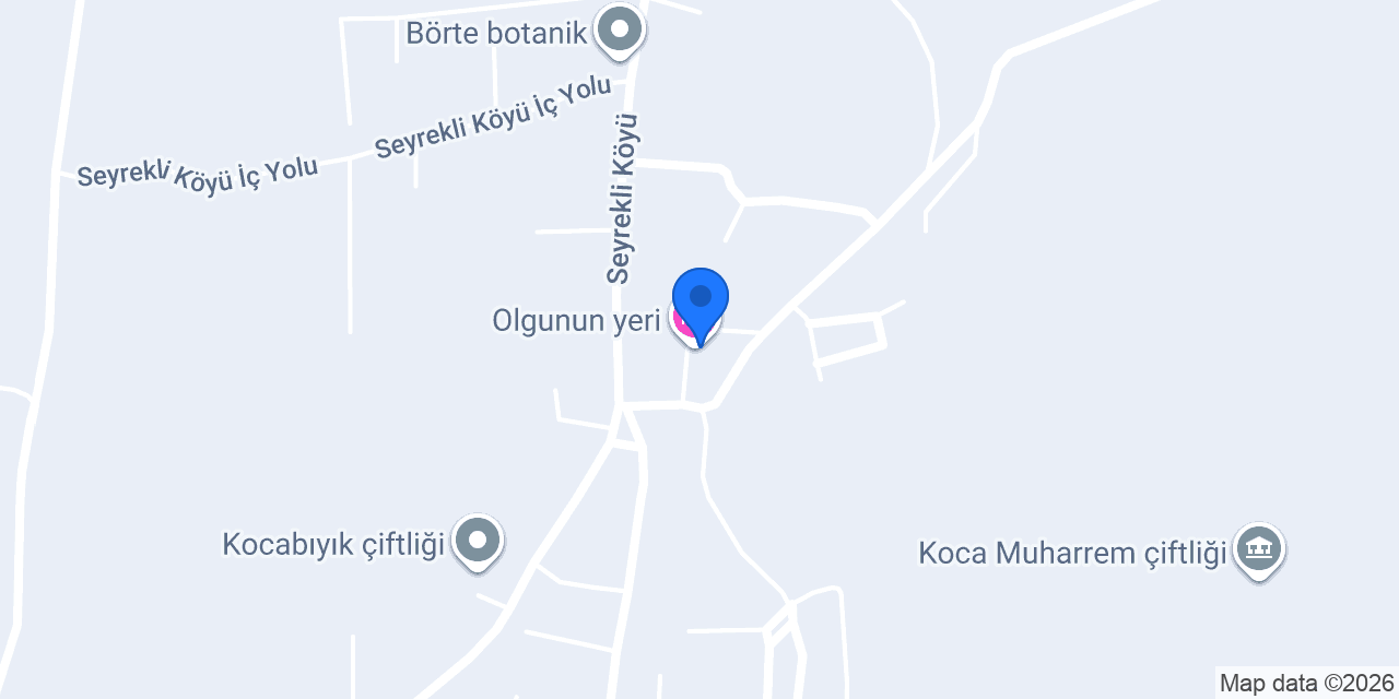 Olgunun yeri konumu
