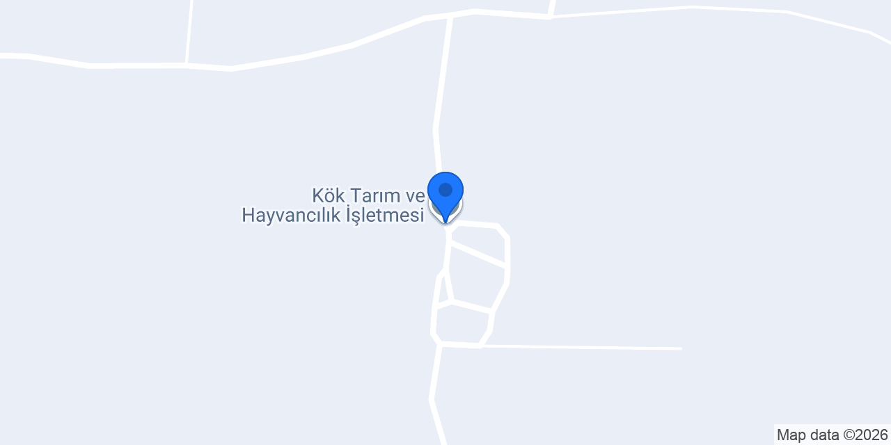 Kök Tarım ve Hayvancılık İşletmesi konumu