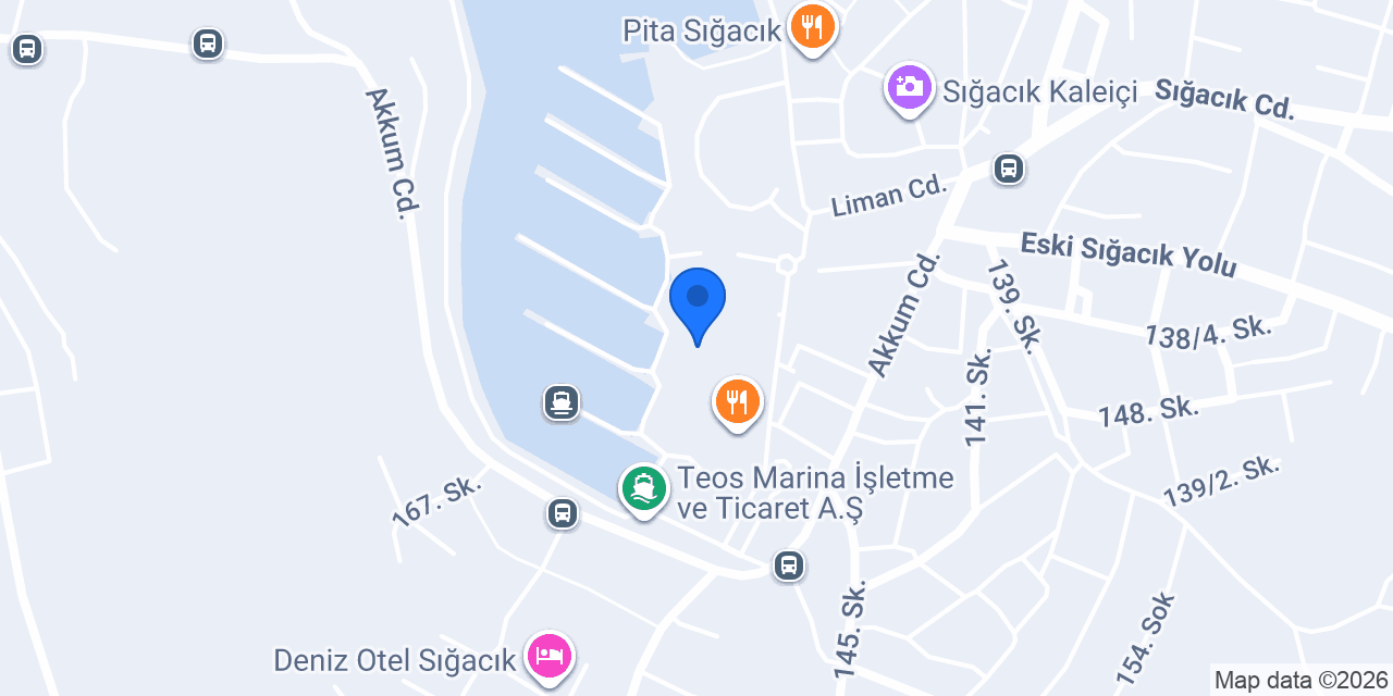 Deniz Restoran konumu