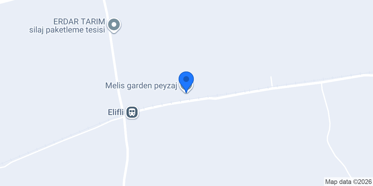 Melis garden peyzaj konumu