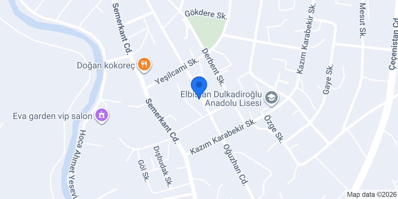 Saray Pastanesi konumu
