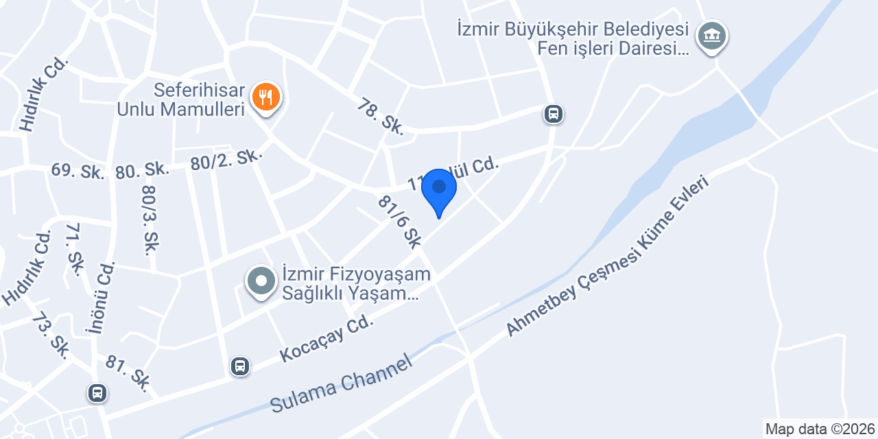 Seferihisarproteztırnak konumu