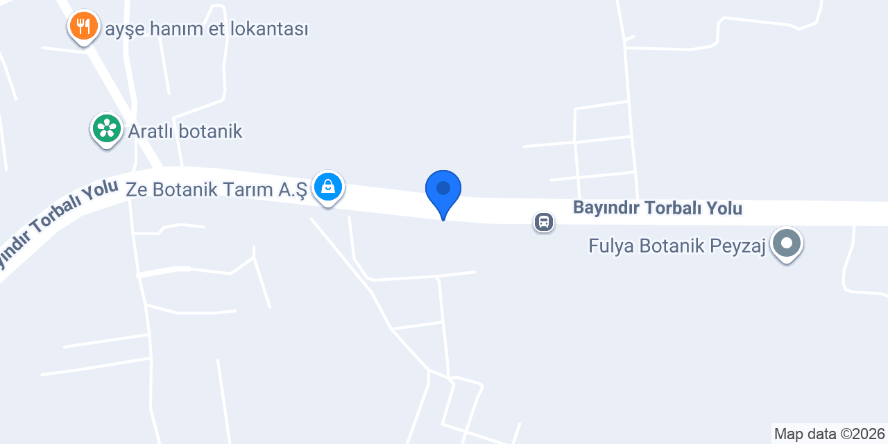 Saçi Botanik Peyzaj konumu