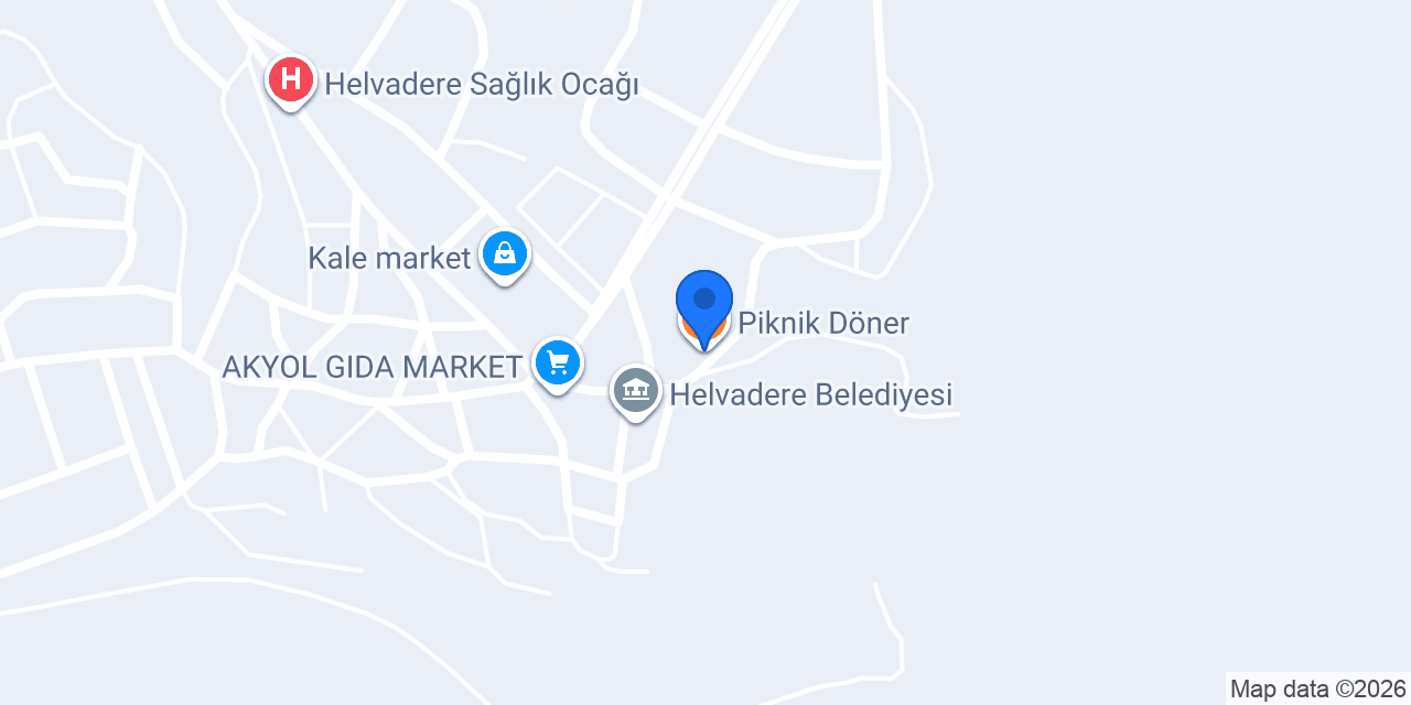 Piknik Döner konumu