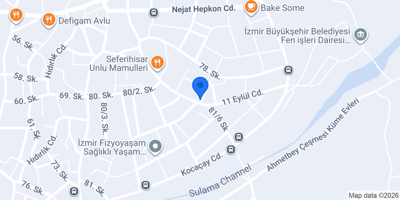 Seferihisar Sanat Kafe konumu