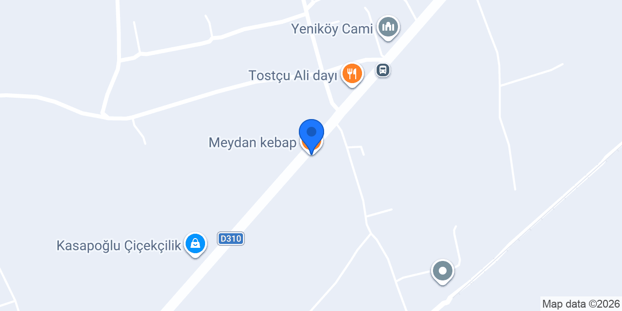 Meydan kebap konumu