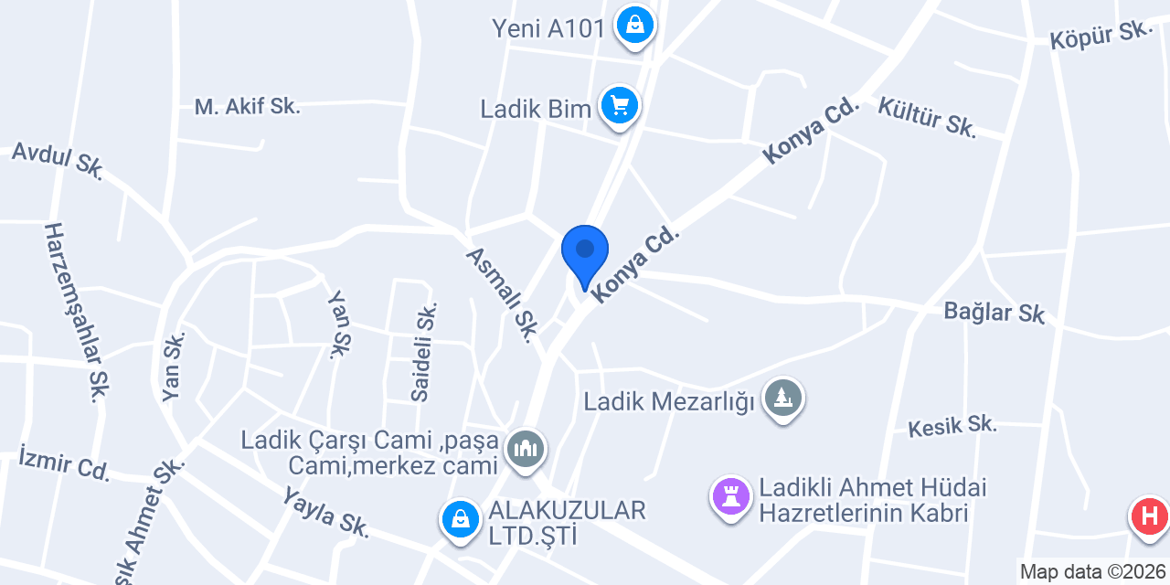 Bayramoğlu Eczanesi konumu