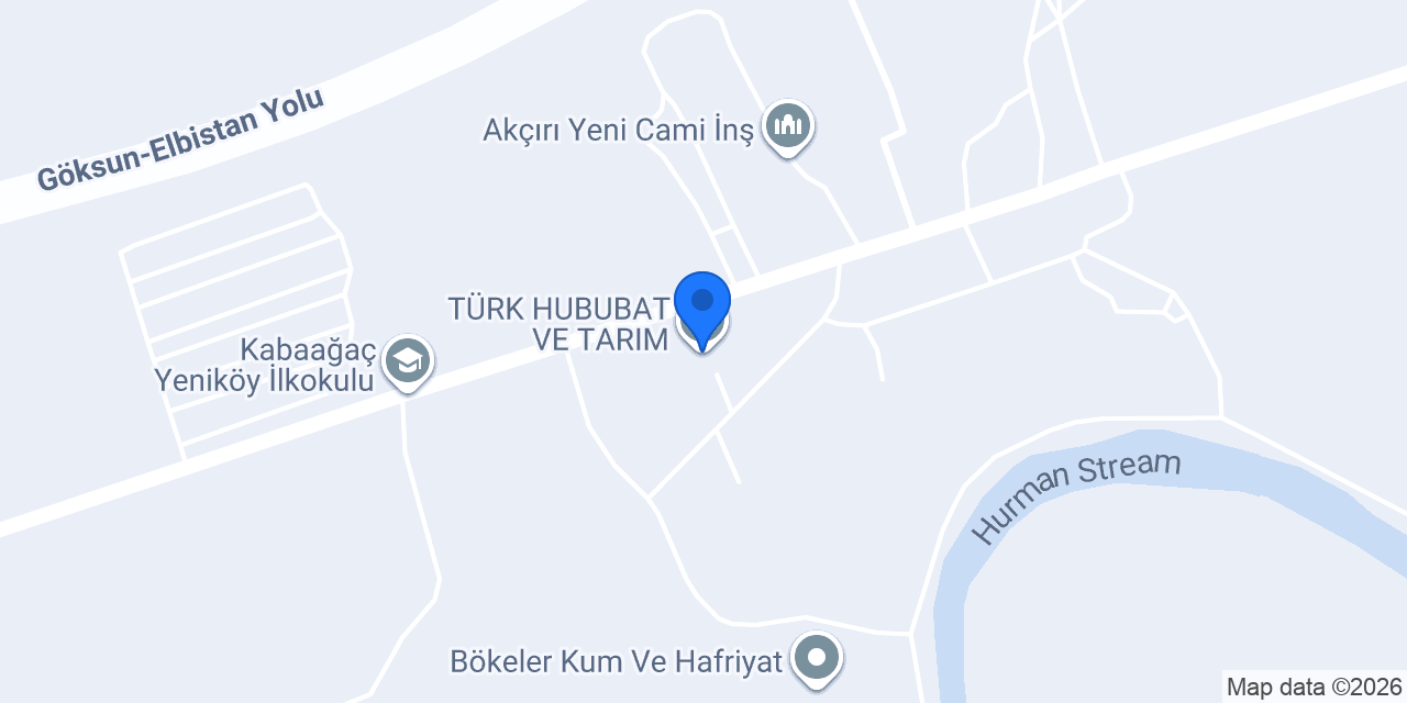TÜRK HUBUBAT VE TARIM konumu