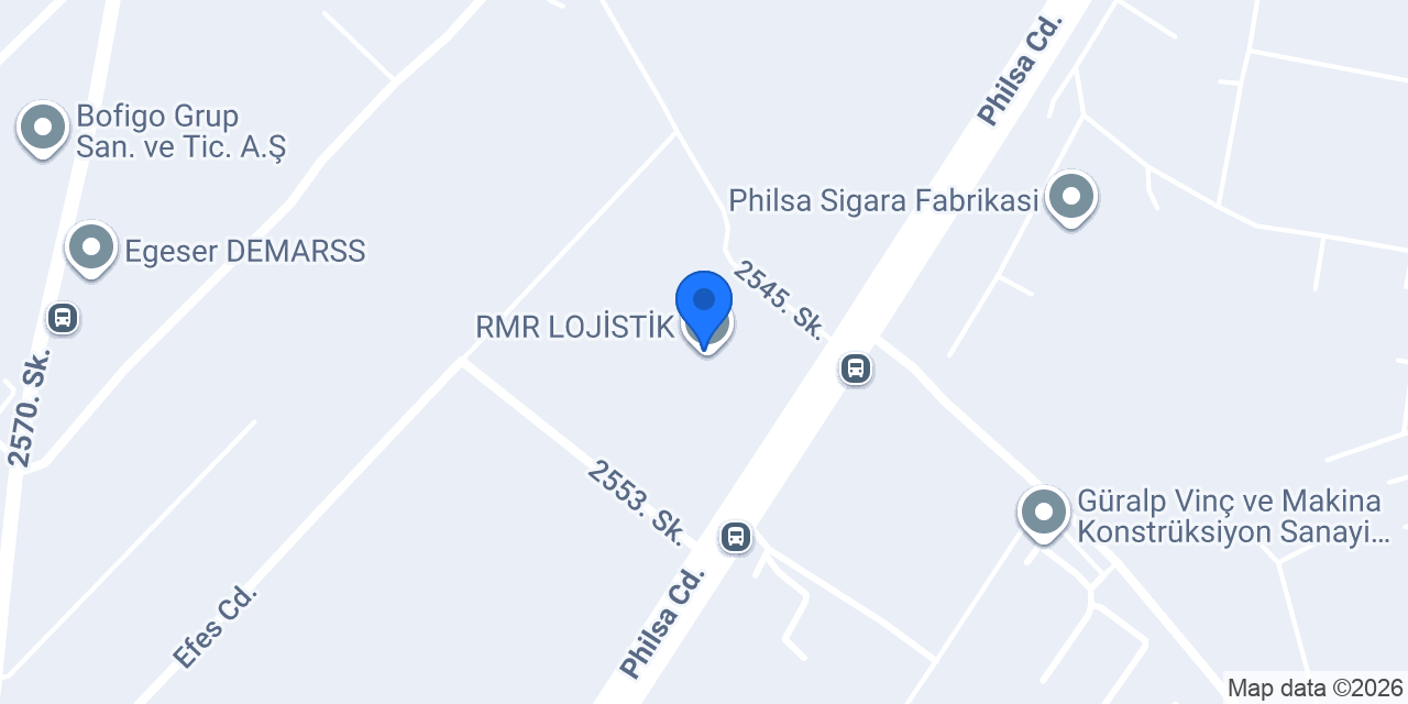 BATI PALET konumu