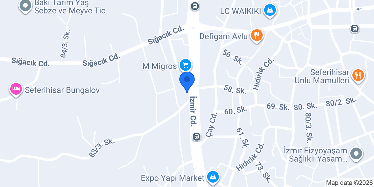 Yayla Yapı Market konumu