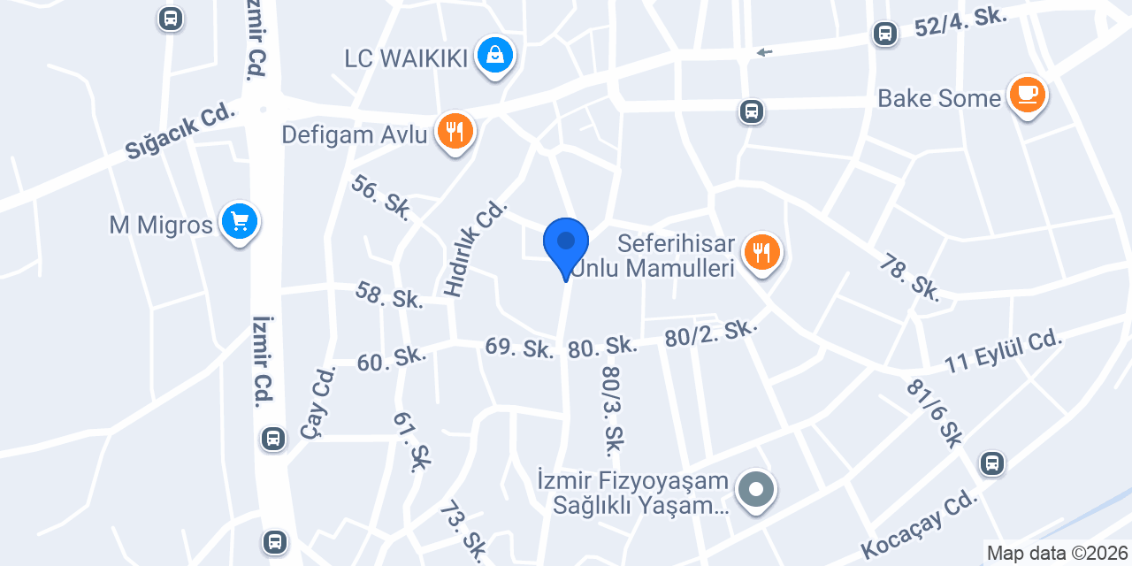 TEOS DUŞAKABİN & SİNEKLİK konumu