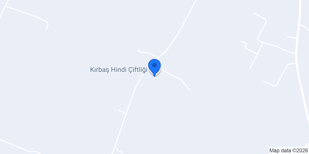 Kırbaş Hindi Çiftliği konumu