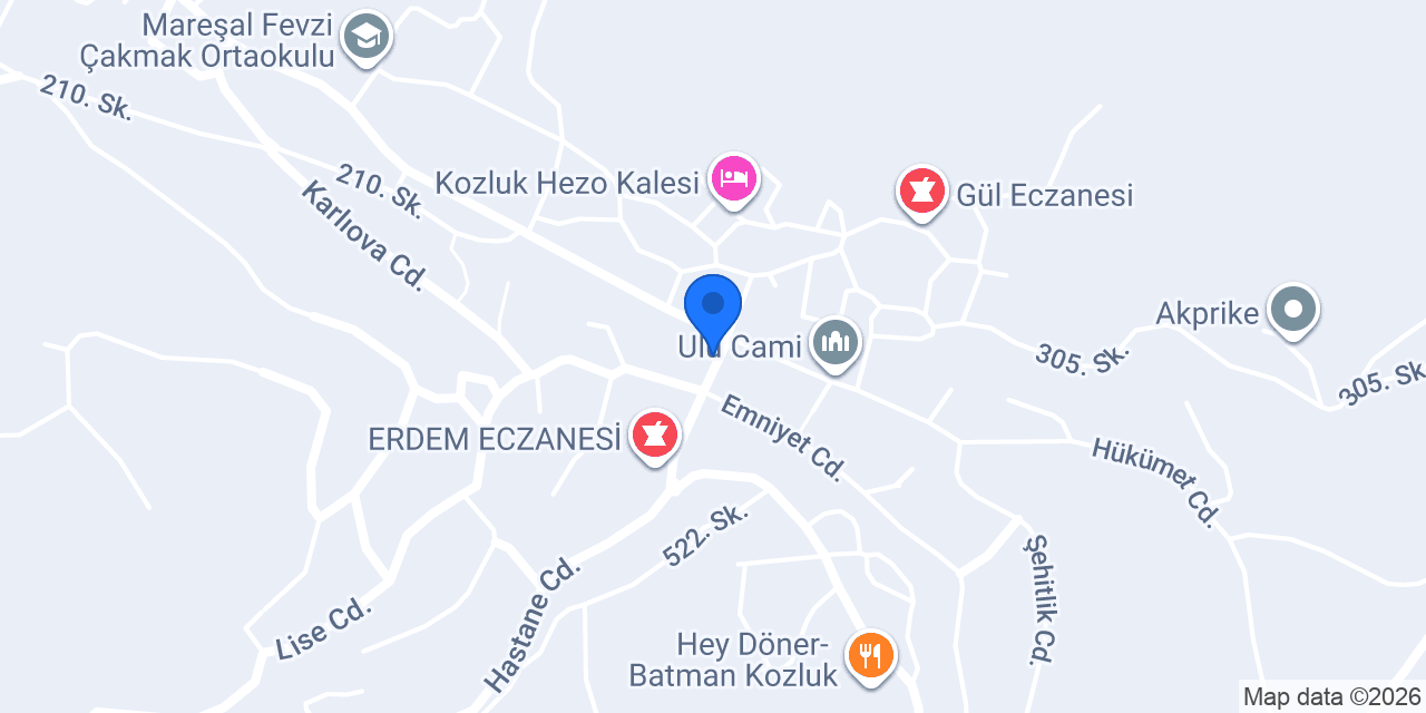 Bellona - Baltaş Ltd. Şti. konumu