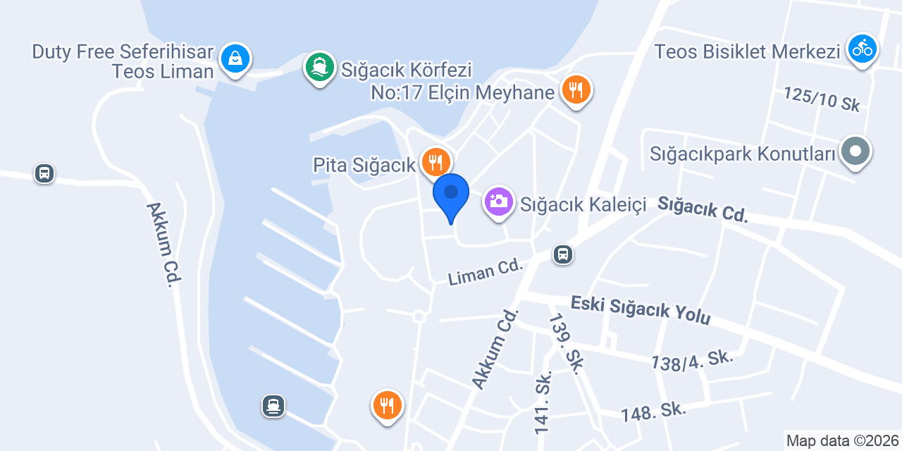 Desenli Pansiyon konumu