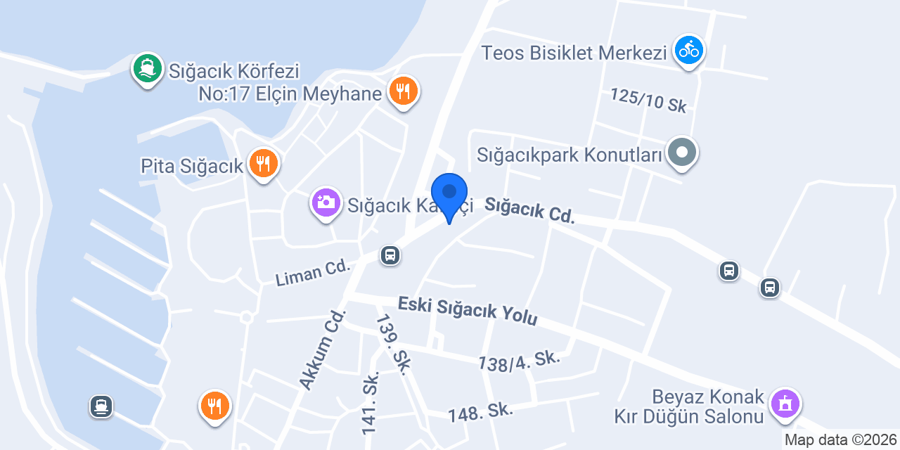 sığacık elektrik konumu