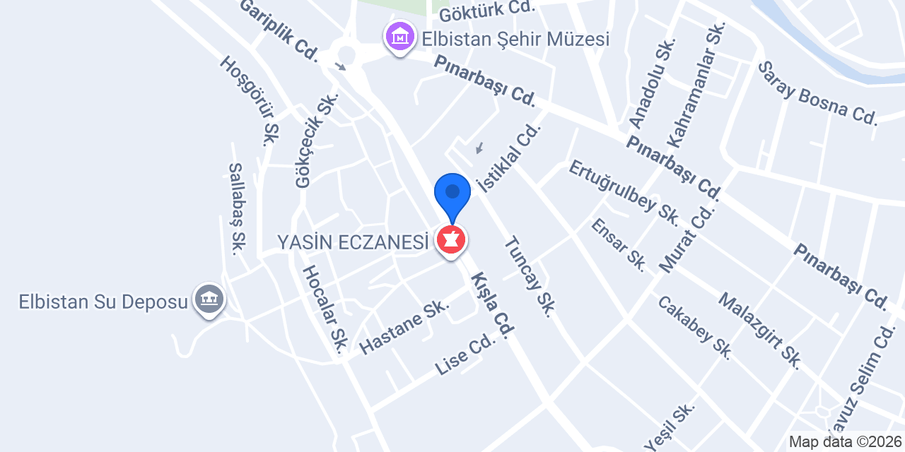 Elbistan Davetiye konumu