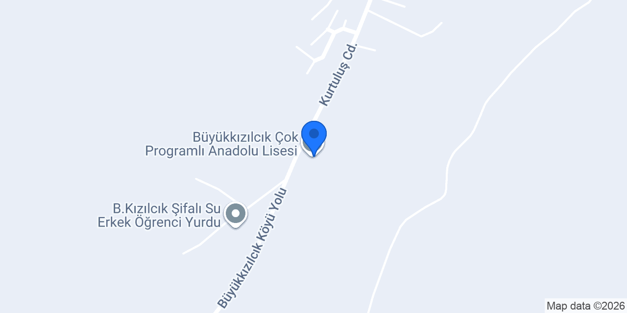 Büyükkızılcık Çok Programlı Anadolu Lisesi konumu