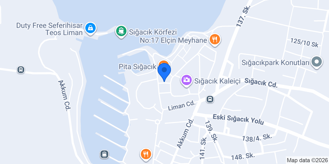 Foçalı Balık, Sığacık konumu