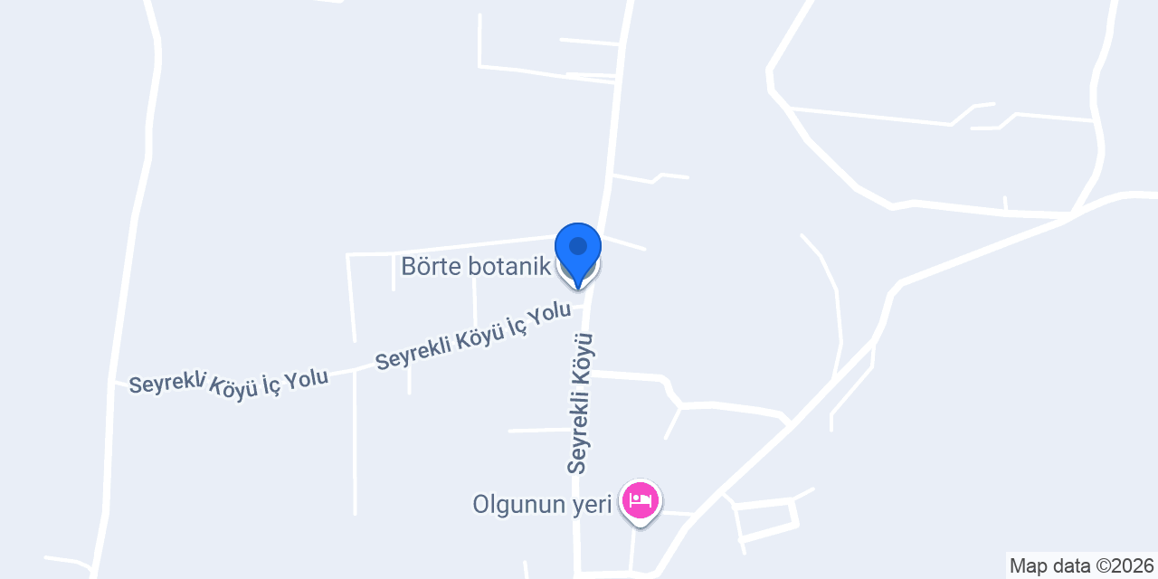 Börte botanik konumu