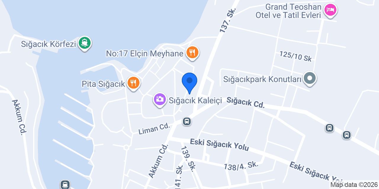 Khem Sığacık konumu