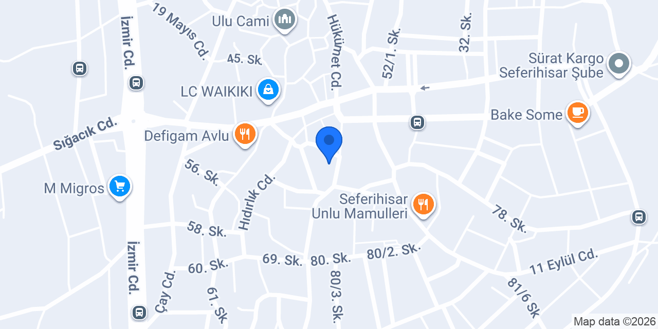Seferihisar Uydu - Elektrik & Elektronik konumu